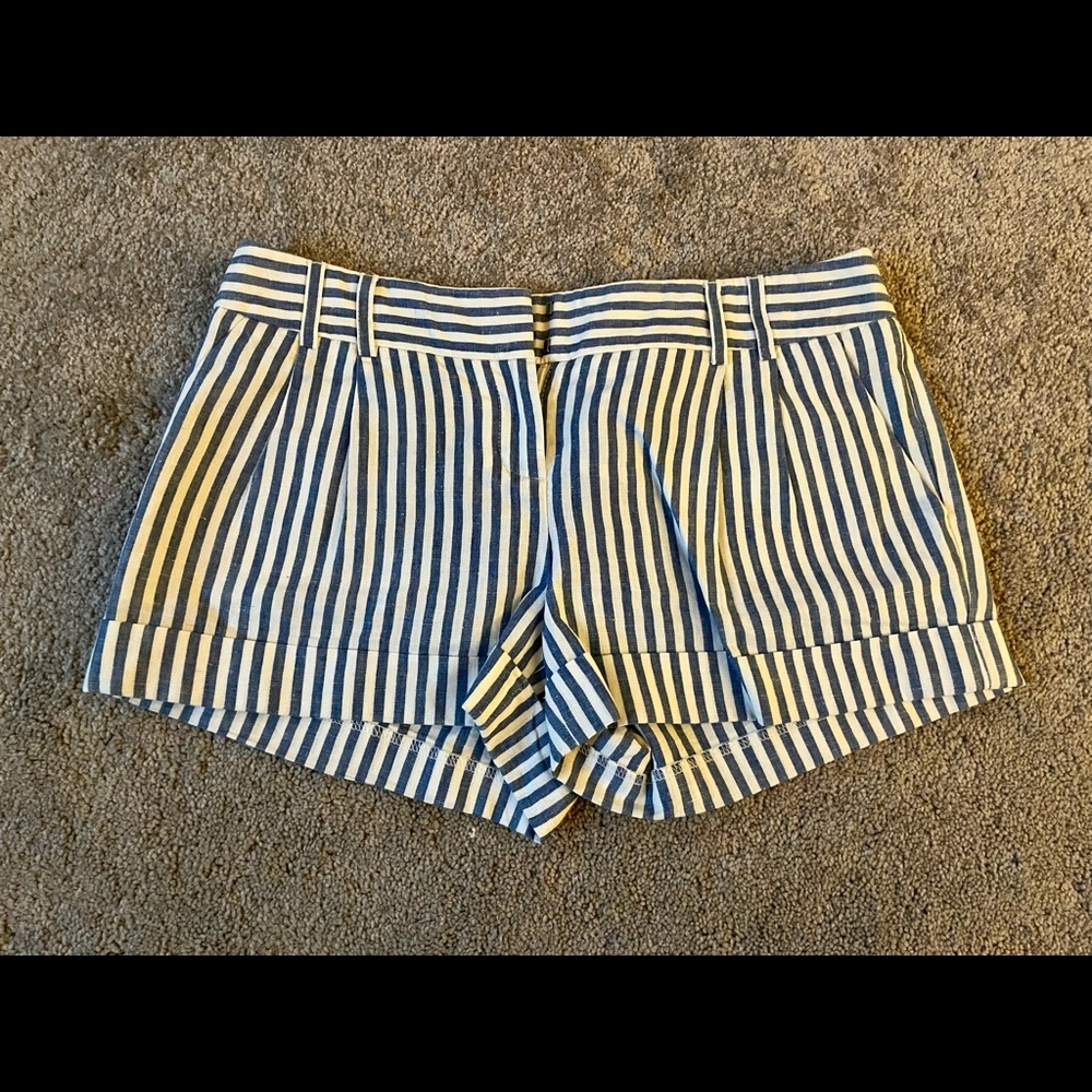 Express striped sailor shorts, size 2